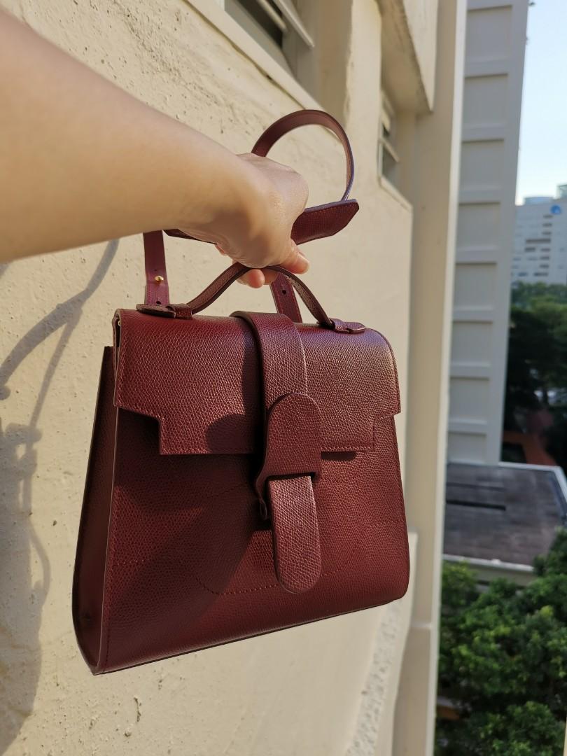 Senreve Alunna Crossbody Bag (Merlot/Red Wine), Women's Fashion