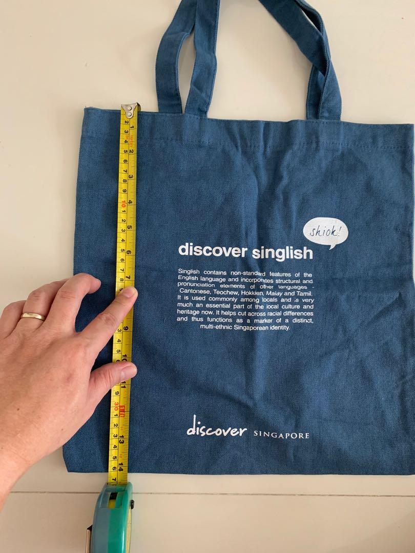 Singlish Tote Bag Women S Fashion Bags Wallets Tote Bags On Carousell