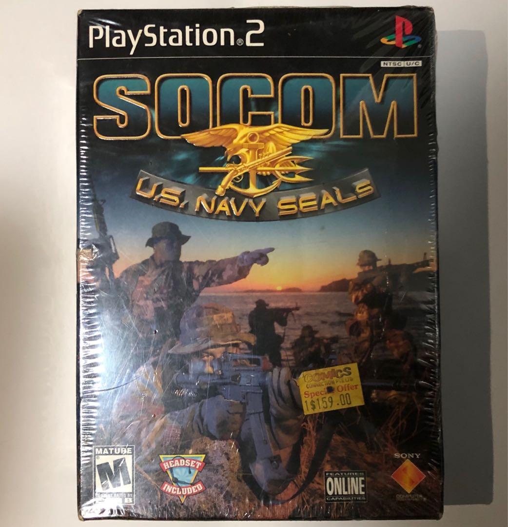 Socom Us Navy Seals Including Headset Video Gaming Video Games Playstation On Carousell