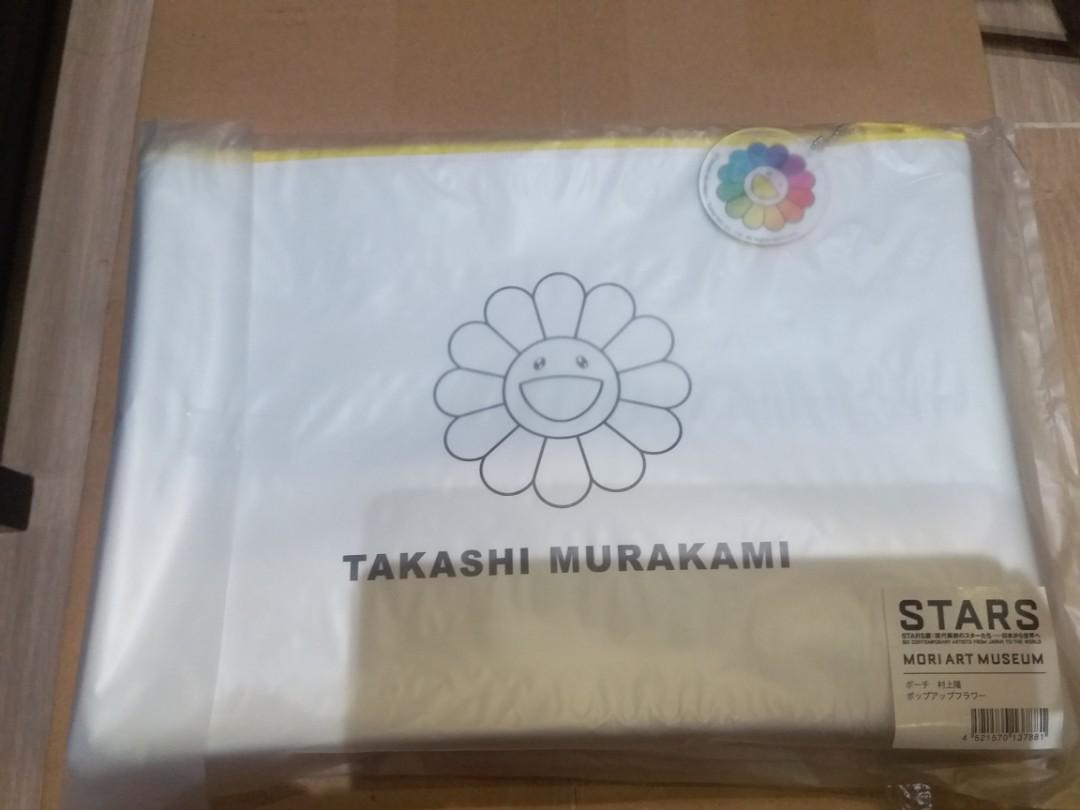 Stars展村上隆花花袋Takashi Murakami POP UP FLOWER Plastic pouch