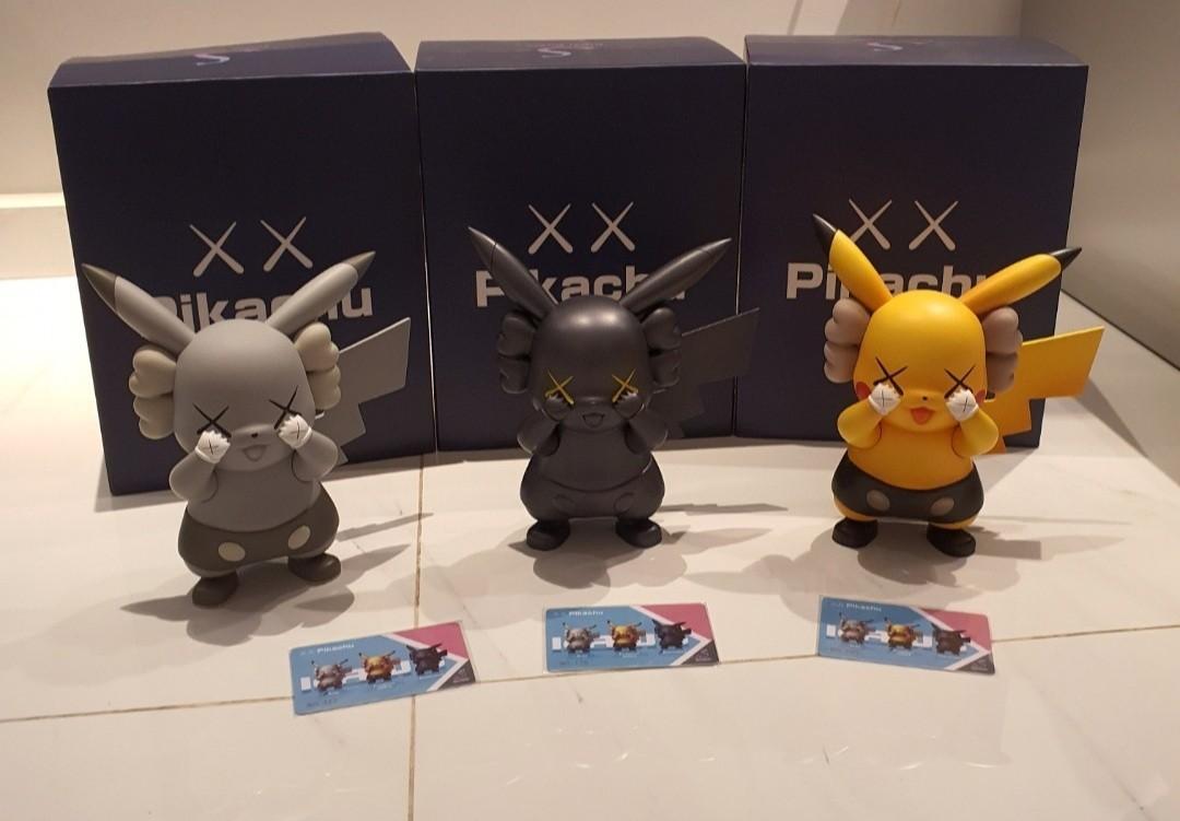 Super Studio Kaws x Pikachu, Hobbies & Toys, Toys & Games on