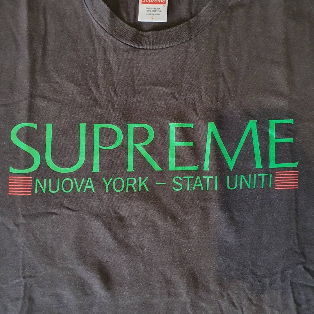 supreme nuova york tee
