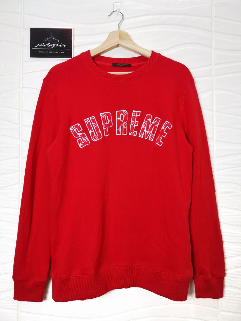 supreme lv sweater