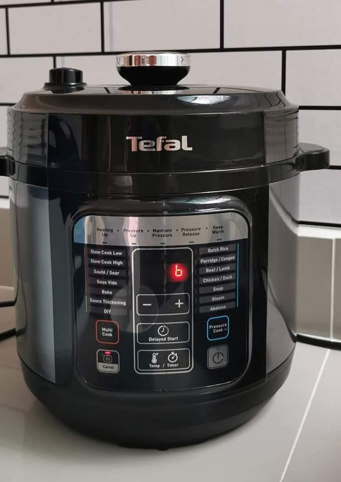 Tefal Home Chef Smart Electric Pressure Cooker 6L capacity CY601D –  Famousbrands-ph