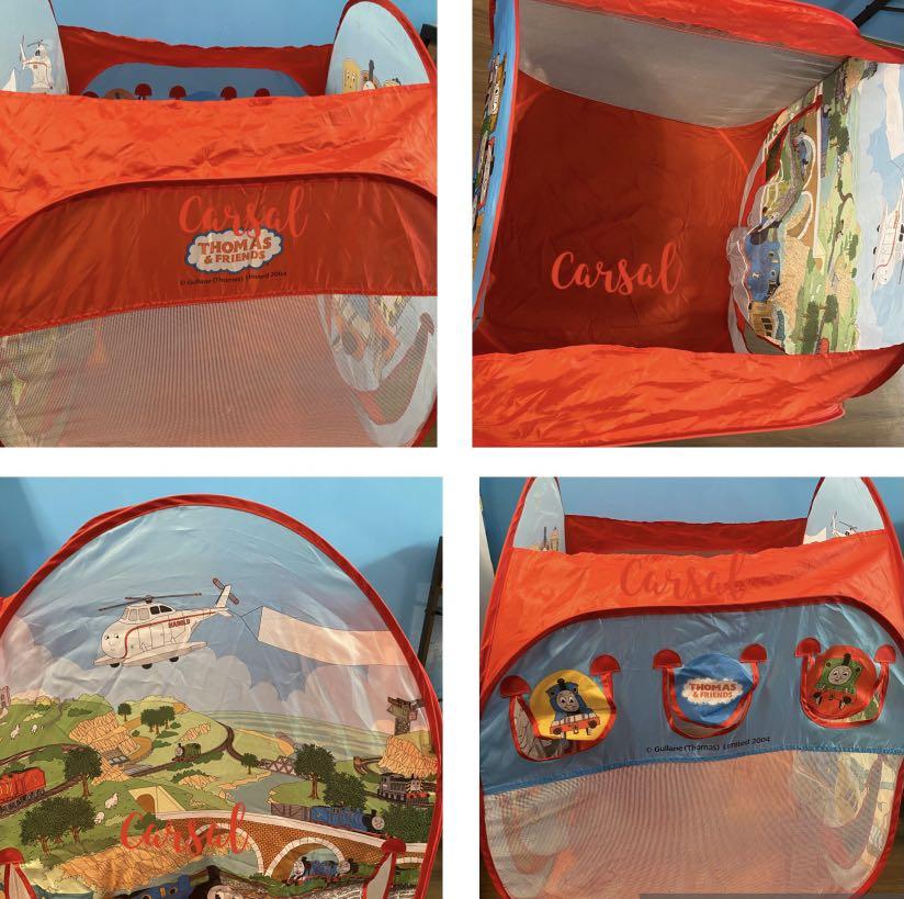 Thomas Train Foldable Tent (Category: Infant Playtime) located in Paranaque City. Submitted by carsal (Listing ID 1113125300, Image 2). Description: Size: 28x32 x26 in (Lxhxw) 13-14” diameter when folded Can put on plastic balls inside for kids to play with. (Balls not included) Payment to a BPI Bank account is needed before reservation. First payment received gets the item reserved. Courier available are only the ones listed here and bookings ar