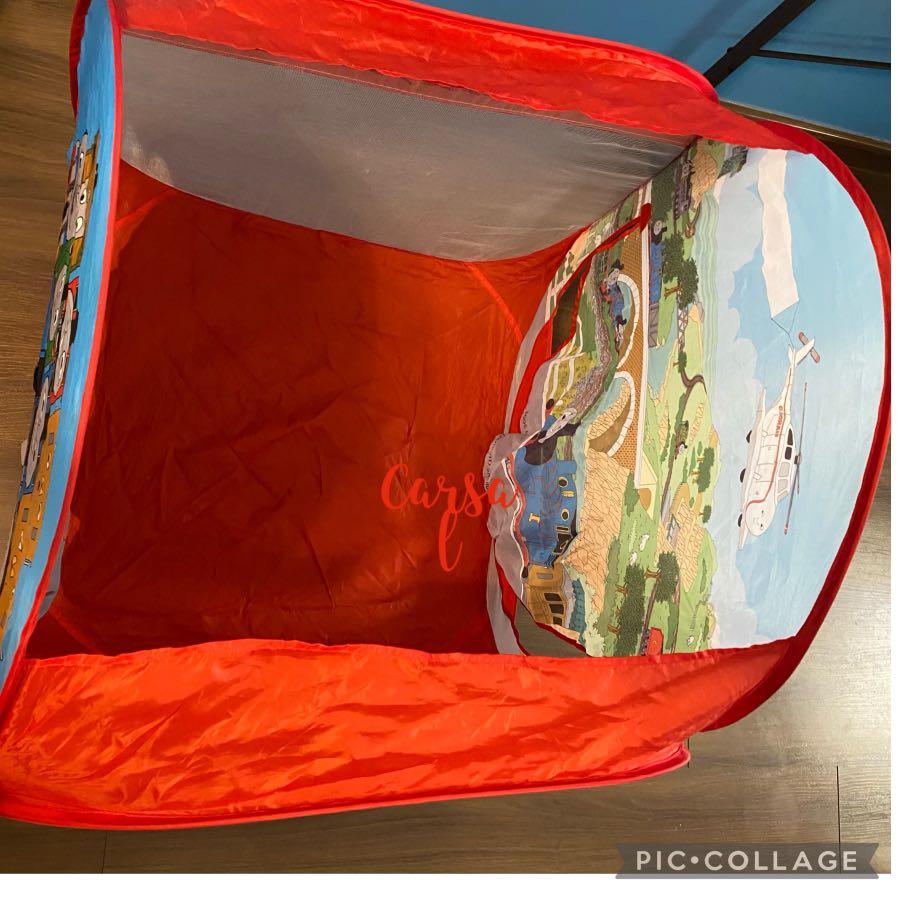 Thomas Train Foldable Tent (Category: Infant Playtime) located in Paranaque City. Submitted by carsal (Listing ID 1113125300, Image 1). Description: Size: 28x32 x26 in (Lxhxw) 13-14” diameter when folded Can put on plastic balls inside for kids to play with. (Balls not included) Payment to a BPI Bank account is needed before reservation. First payment received gets the item reserved. Courier available are only the ones listed here and bookings ar
