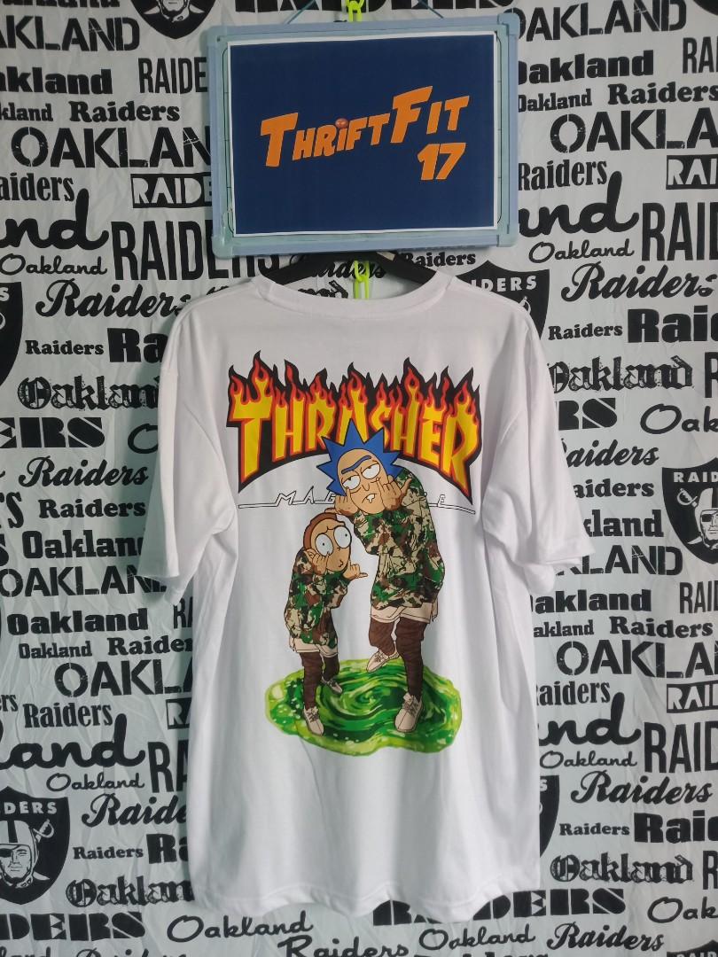 Thrasher x rick and on sale morty