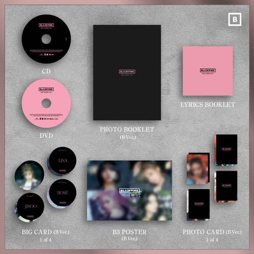 現貨］全新未拆連UMS特典BLACKPINK日專THE ALBUM -JP Ver