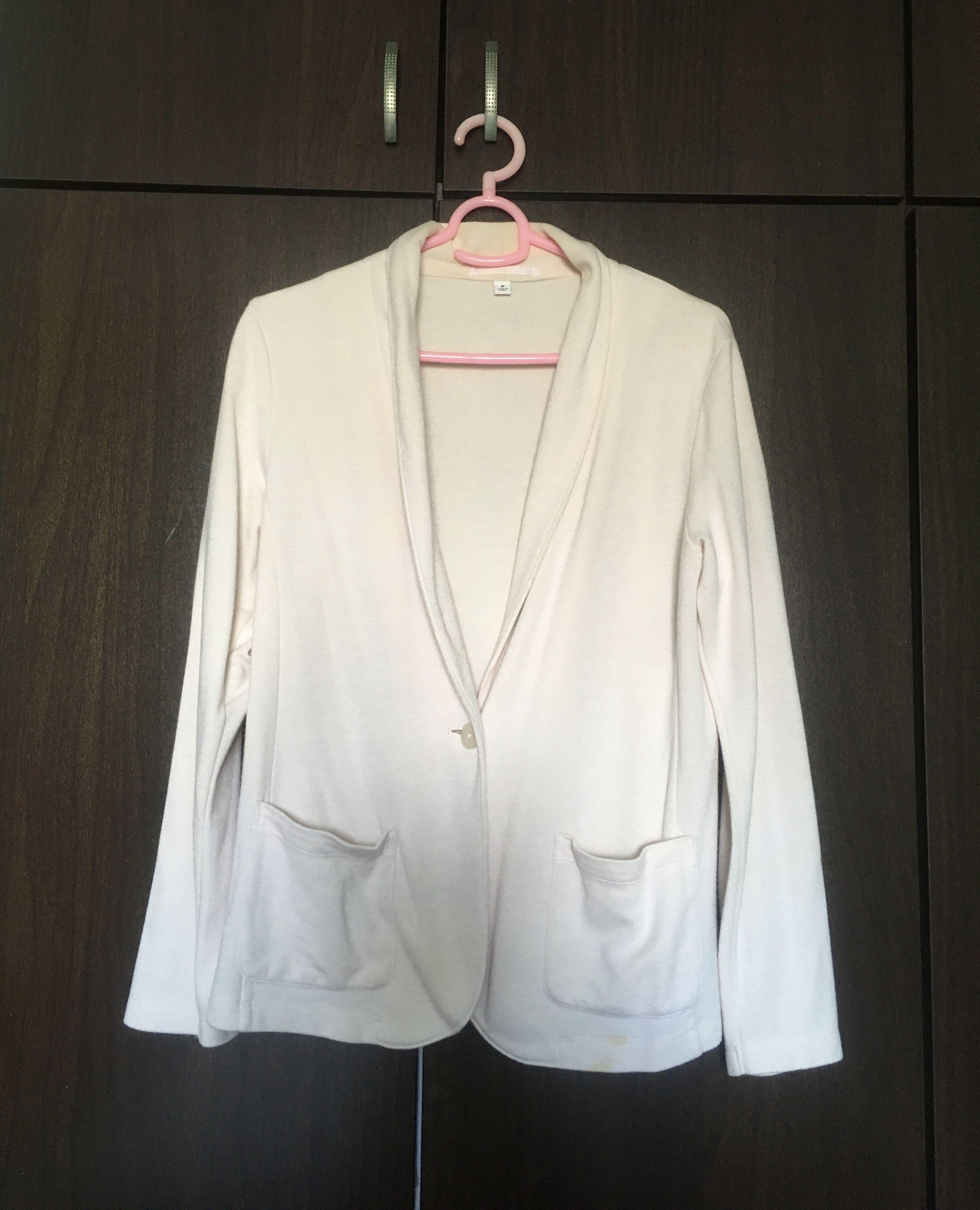 White store cotton blazer