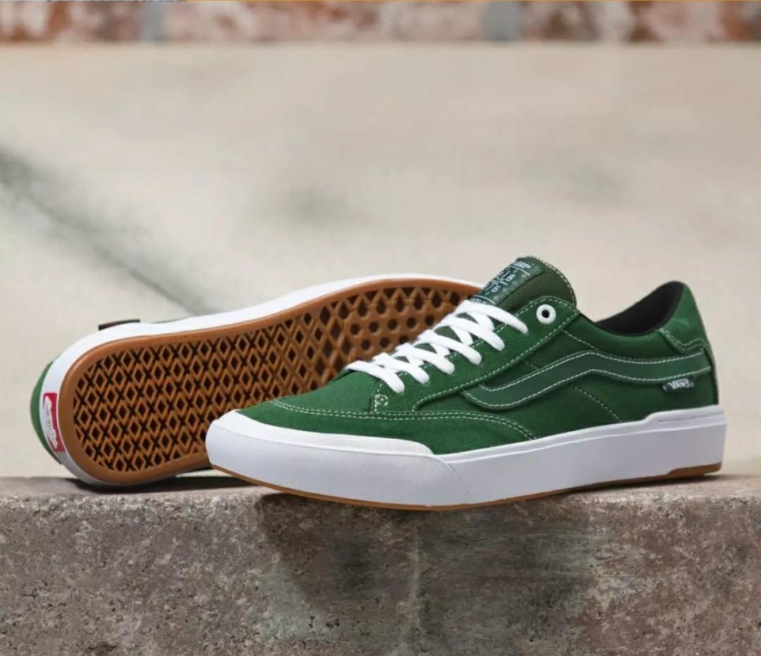 Vans berle pro green hot sale