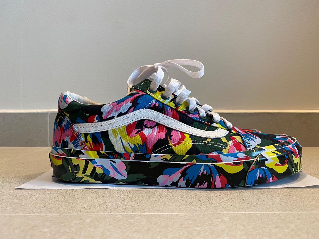 Vans Old Skool x Kenzo Men s Fashion Footwear Sneakers on Carousell