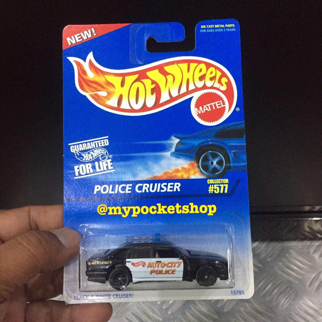Hot Wheels POLICE CRUISER Holden Commodore 1997 - Modèle Collector 1/64 Heat Fleet