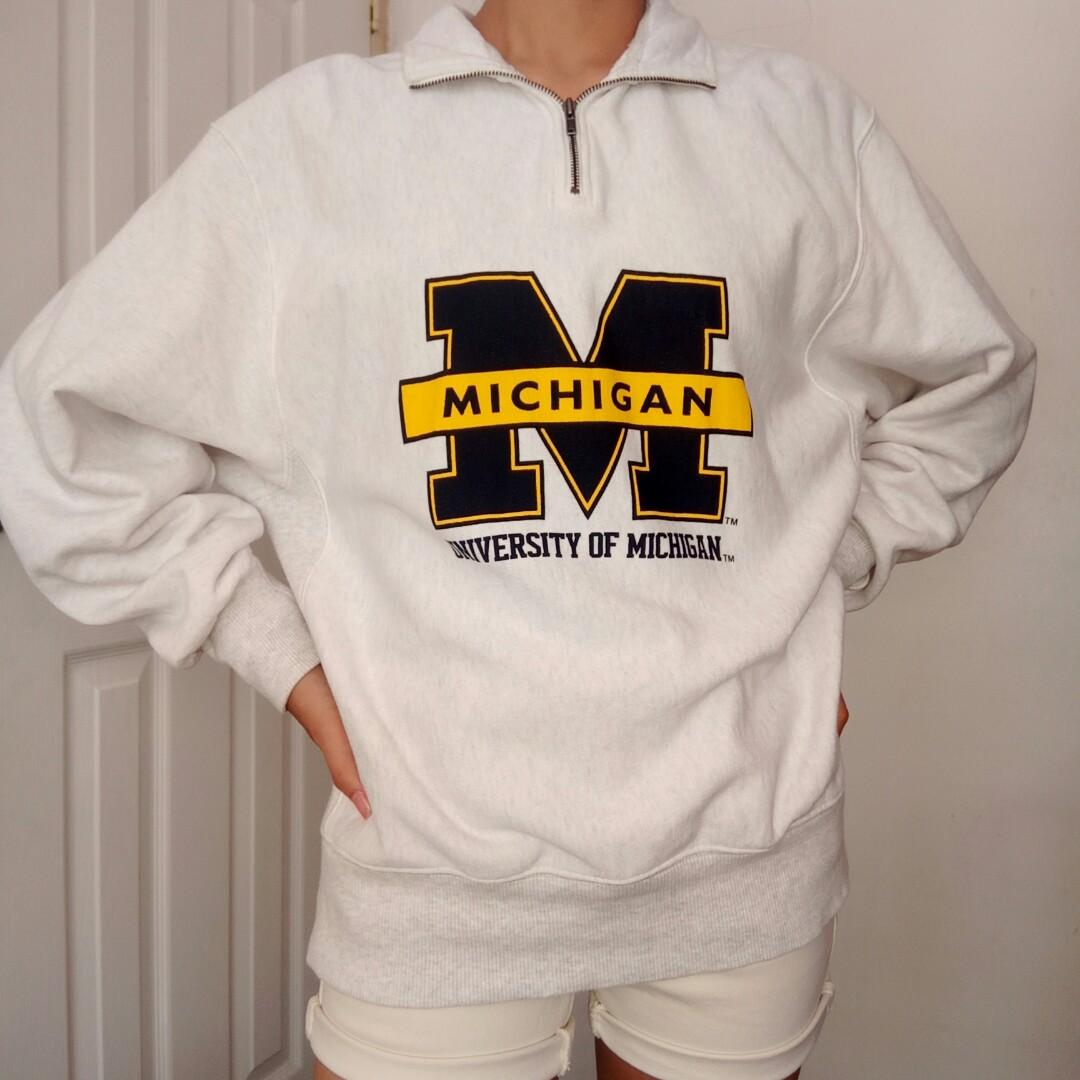 retro michigan sweatshirt