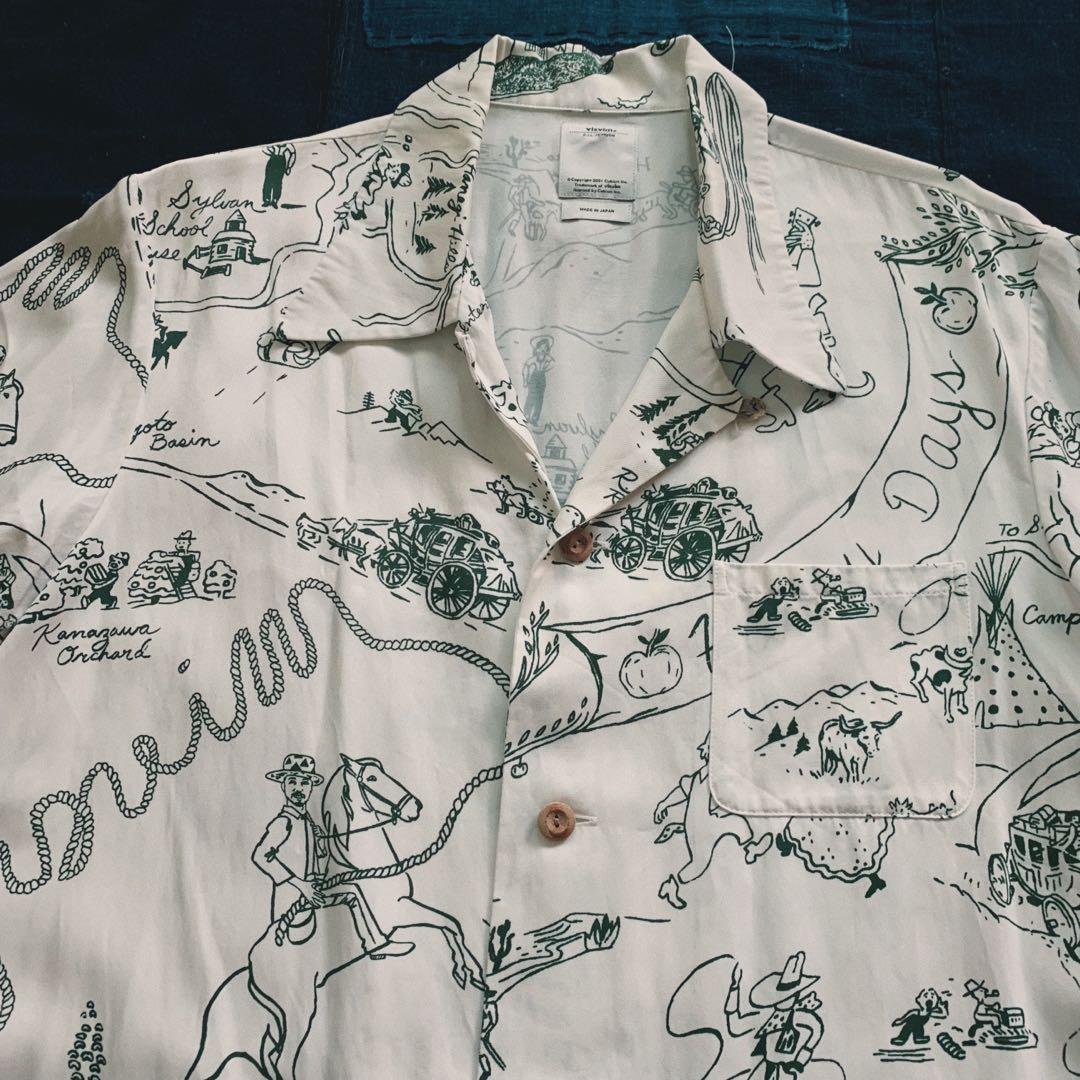 visvim duke shirt s/s village | www.fiestasinfantilesenmadrid.es