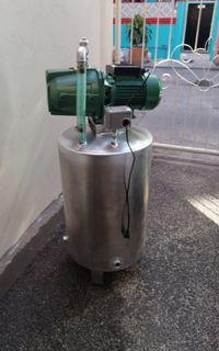 Water pump with presure tank we deliver