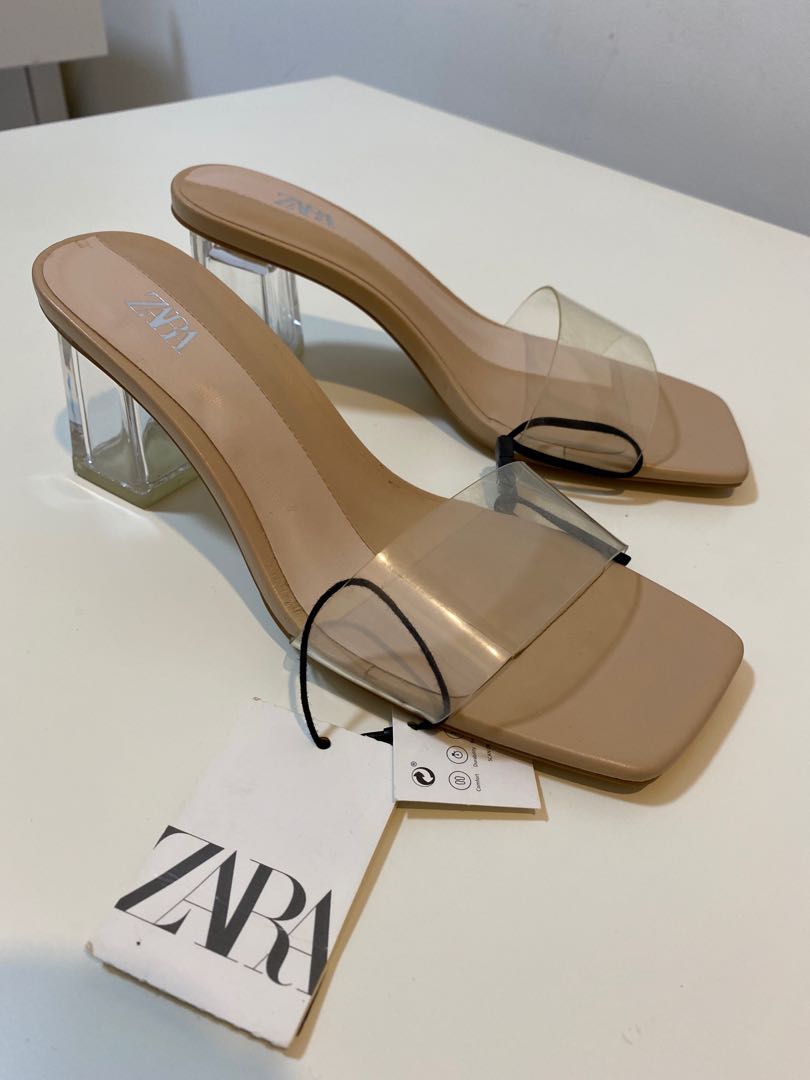 Zara transparent sandals deals