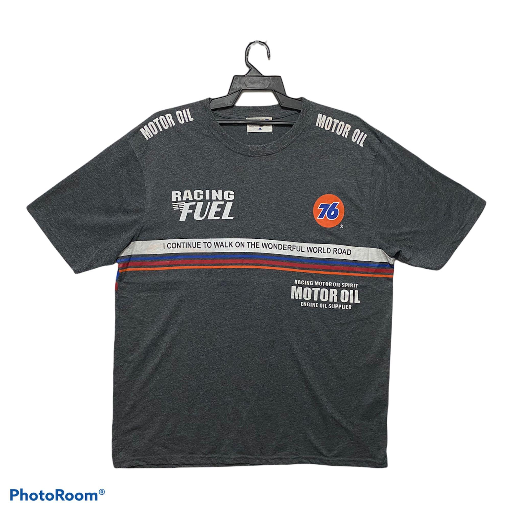 76 Union Racing Fuel Motor Oil Motorsport Permotoran Tee, Men