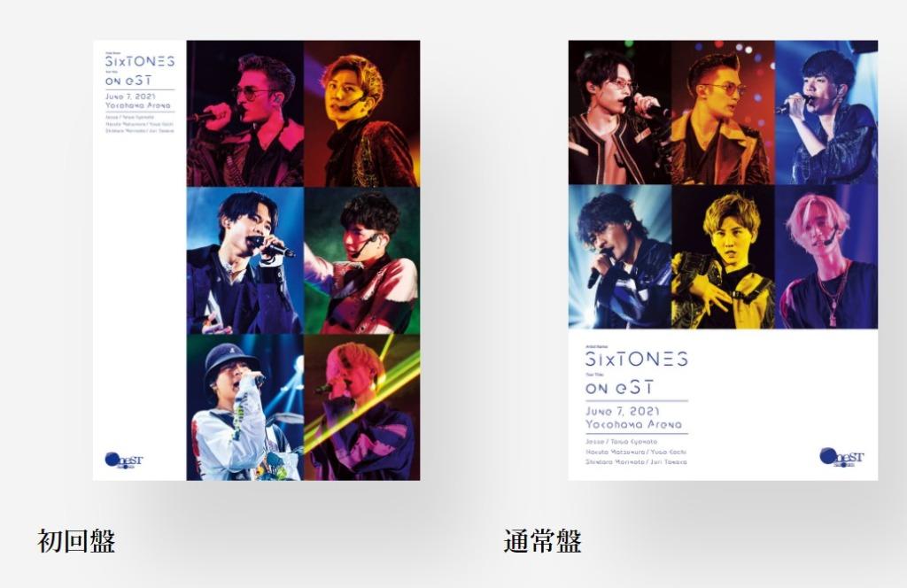 新商品 「on eST（初回盤） SixTONESon eST〈初回盤通常盤〉Blu-ray 