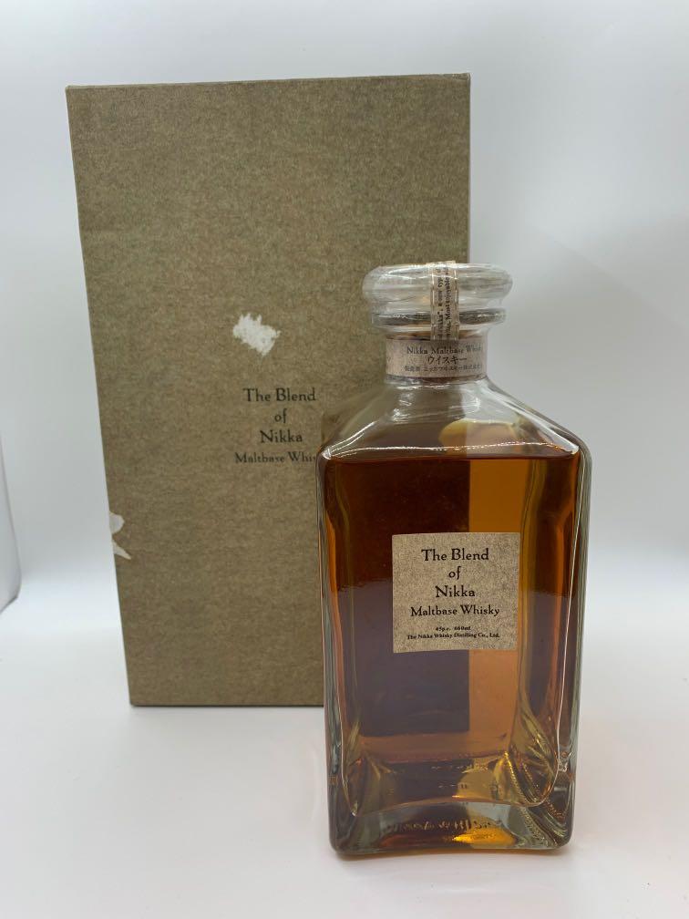日本威士忌The Blend of Nikka Maltbase whisky 660ml, 嘢食& 嘢飲