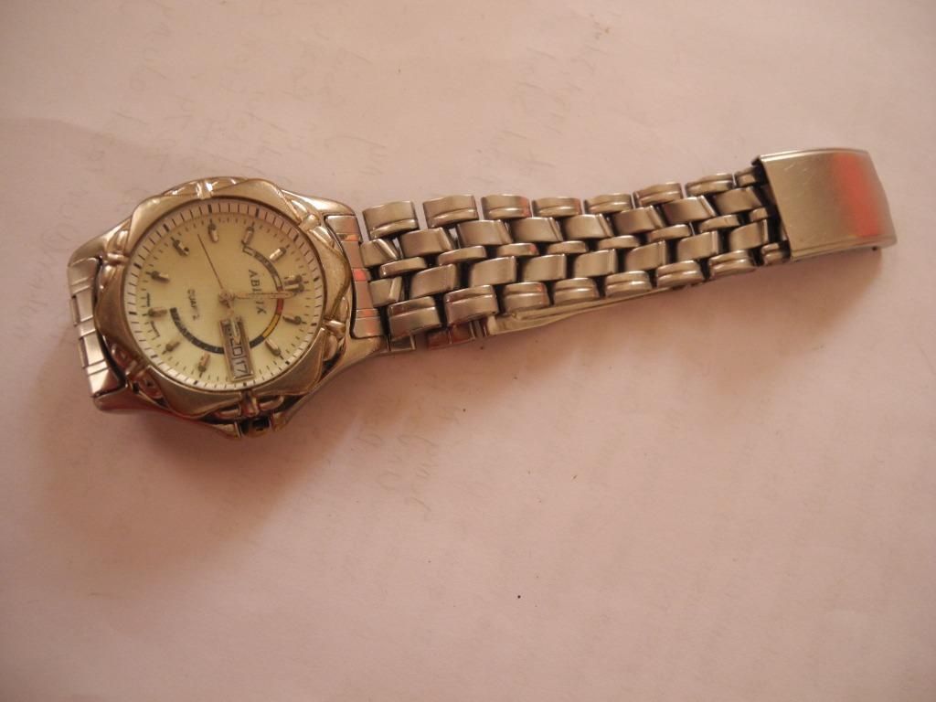 Ablux Quartz Round White Dial Watch Luxury Watches On Carousell