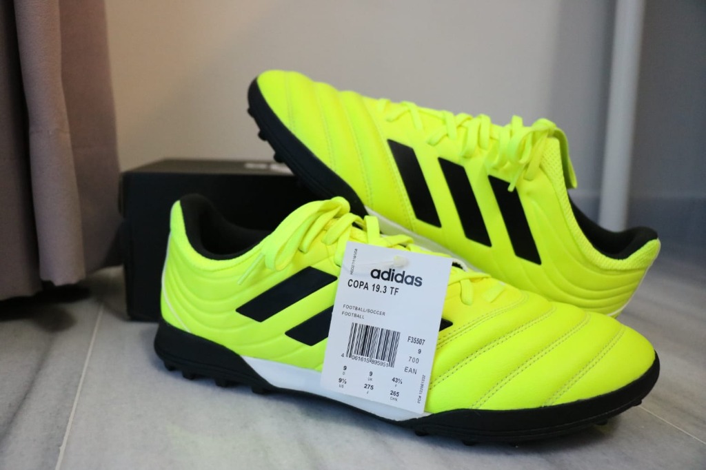 Adidas Copa 19.3 Turf Boots, Men's Fashion, Footwear, Sneakers on Carousell