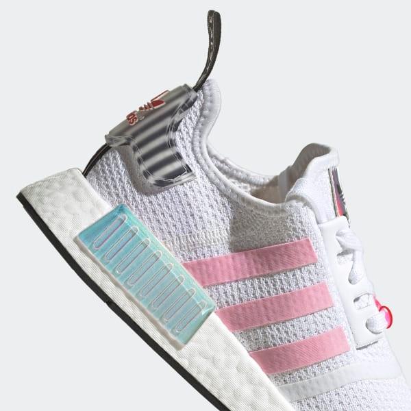 Nmd r1 cloud white and pink shop
