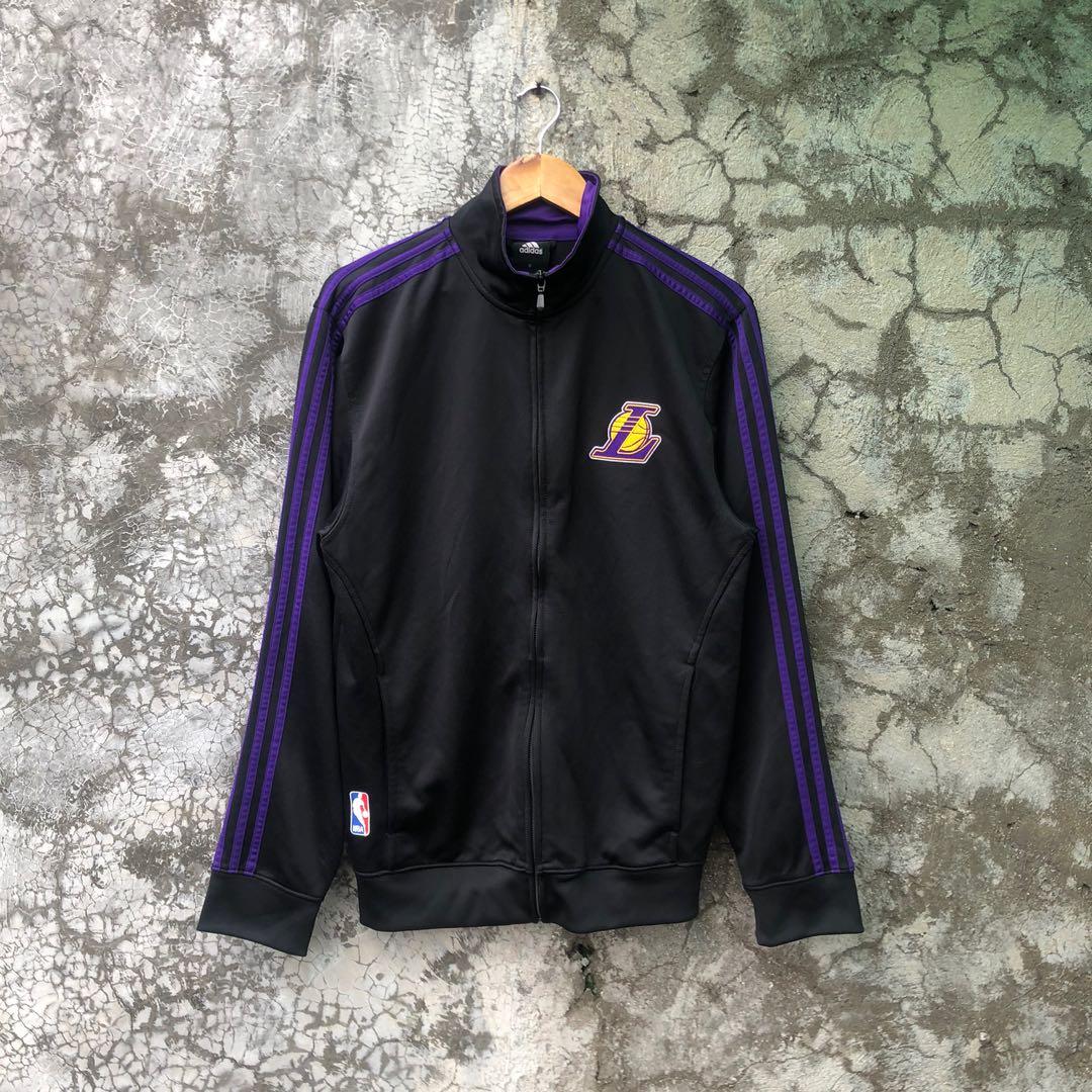 Adidas NBA L.A Lakers warm up jacket Large, Men's Fashion, Coats, Jackets  and Outerwear on Carousell