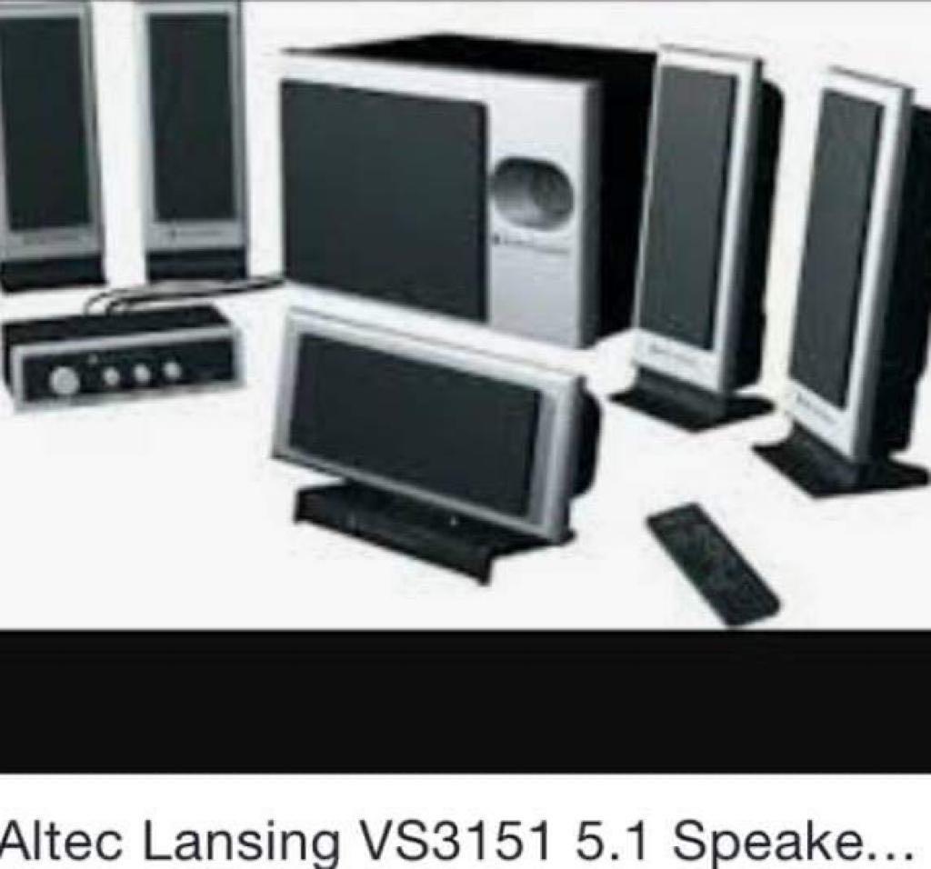 ALTEC LANSING VS3151 speaker system Soundbar