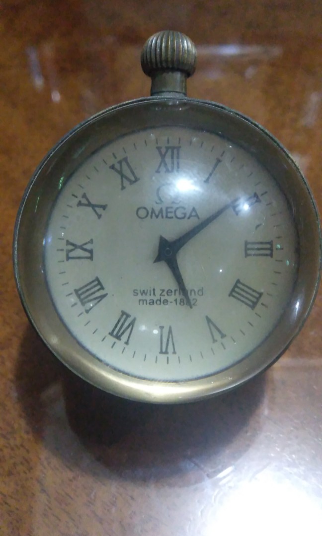 Antique Crystal Ball Watch, Men's 