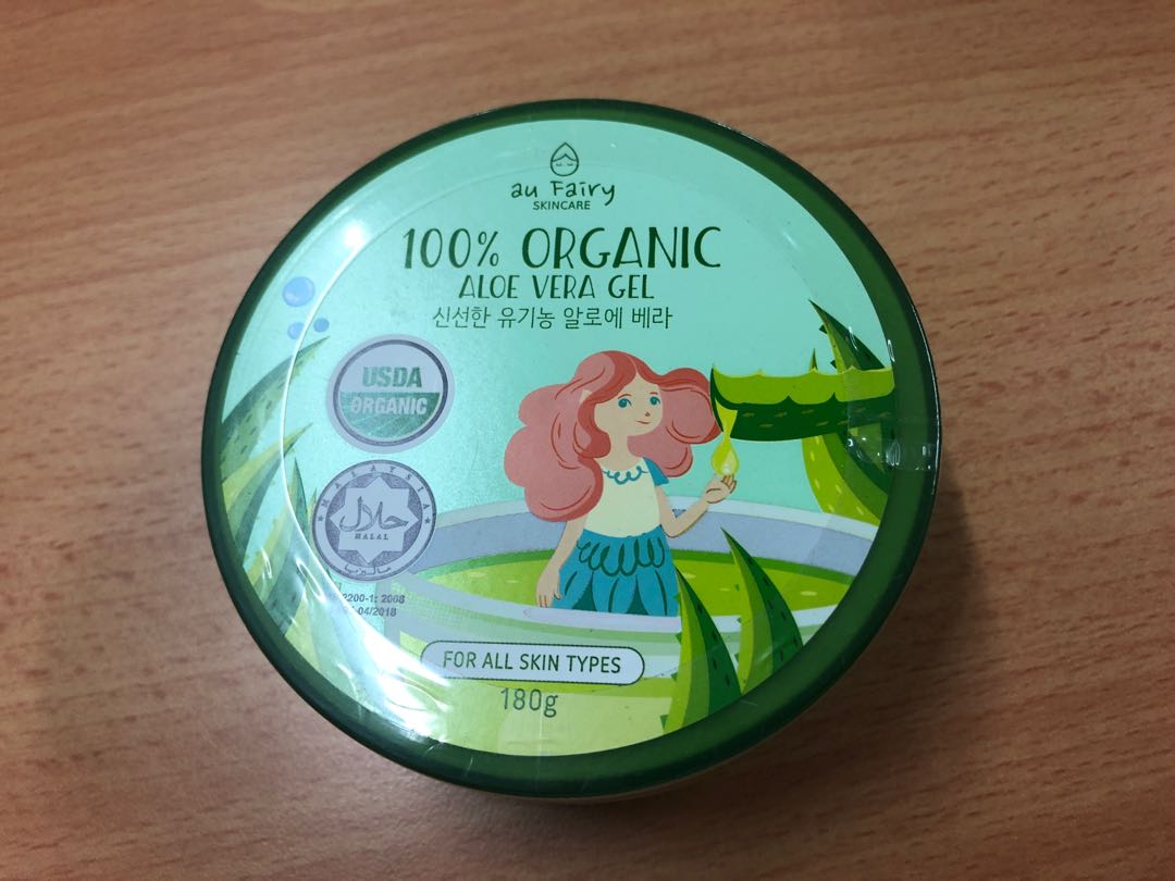 Au Fairy Aloe Vera Gel 180g Health Beauty Skin Bath Body On Carousell