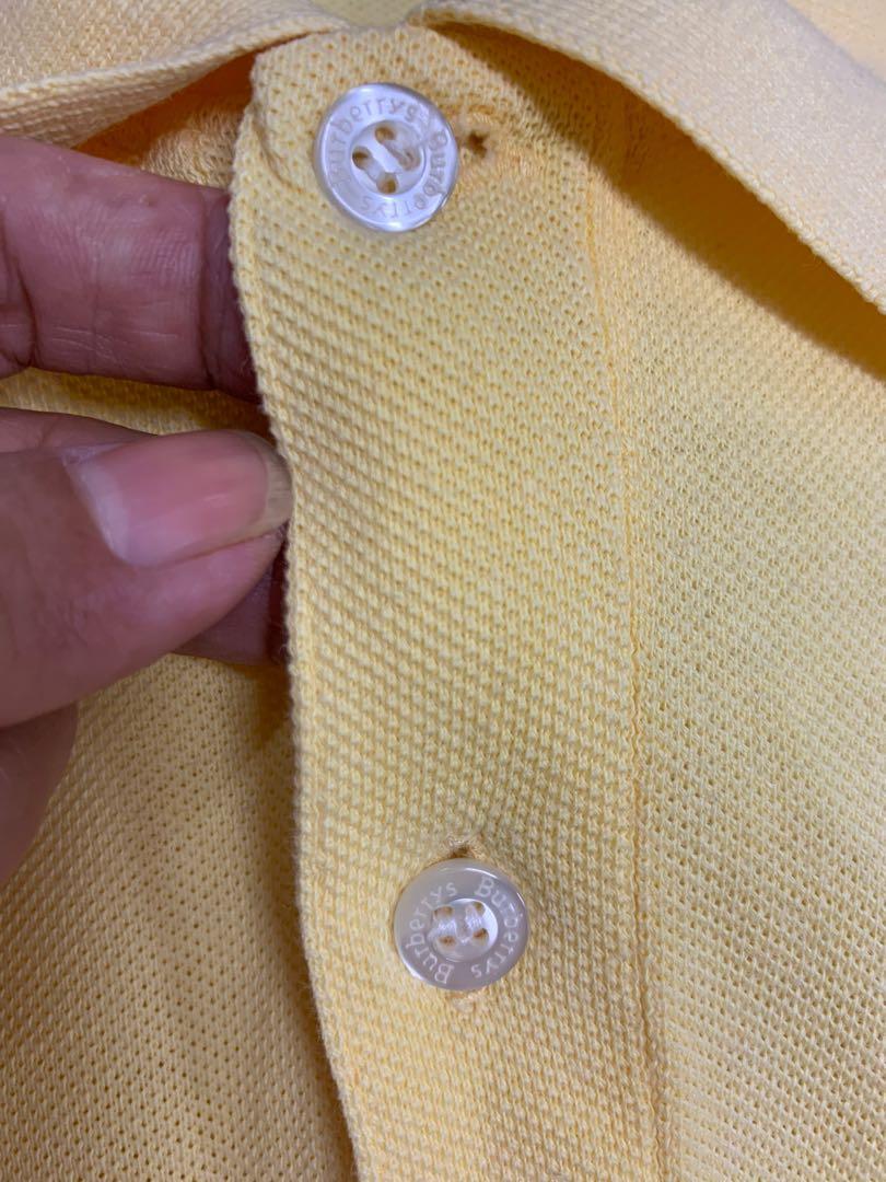 Burberry vintage store shirt yellow