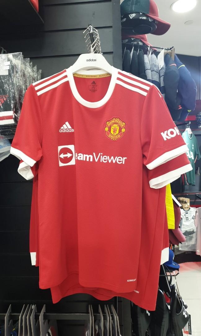Authentic Man Utd Jersey, Men's Fashion, Activewear on Carousell