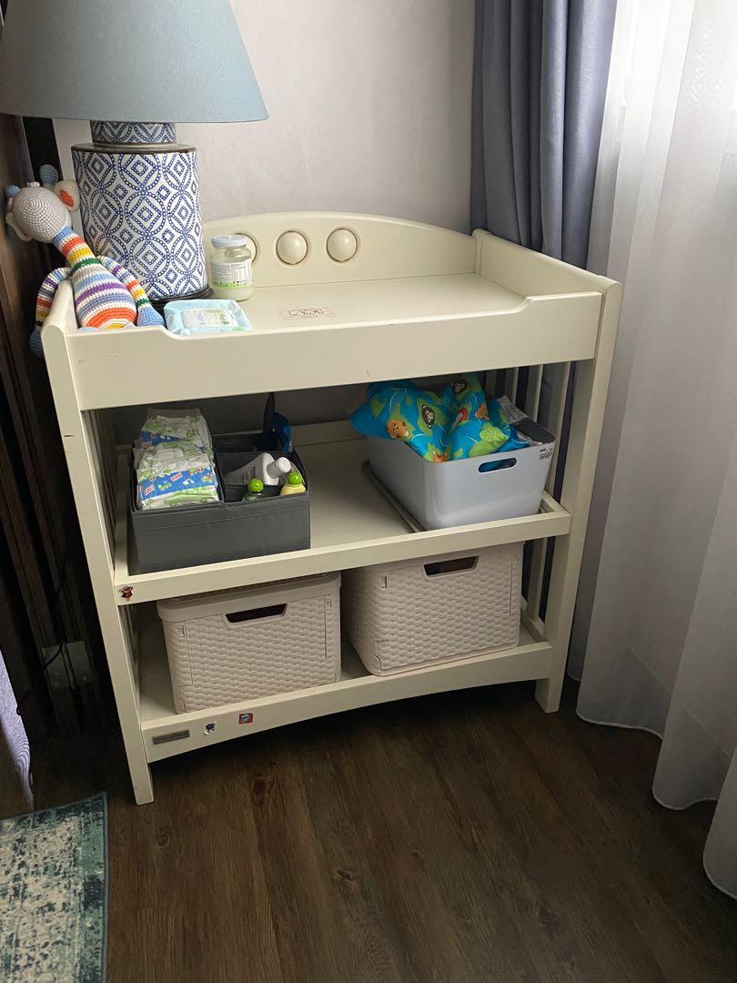 Baby changing table Furniture Home Living Furniture Shelves Cabinets Racks on Carousell