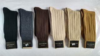 Banana Republic Socks Mens Casual Ribbed Solid Colors 6-12.5 NewUSA