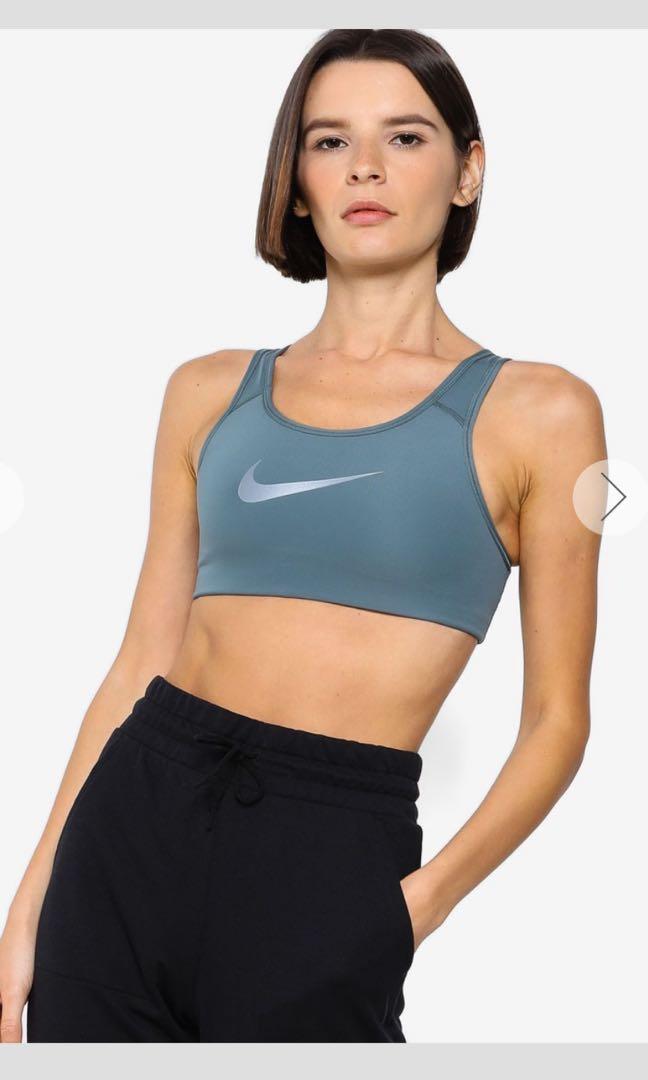 NIKE Training High Support Sports Bra in Black Size L A-C cup, Women's  Fashion, Activewear on Carousell