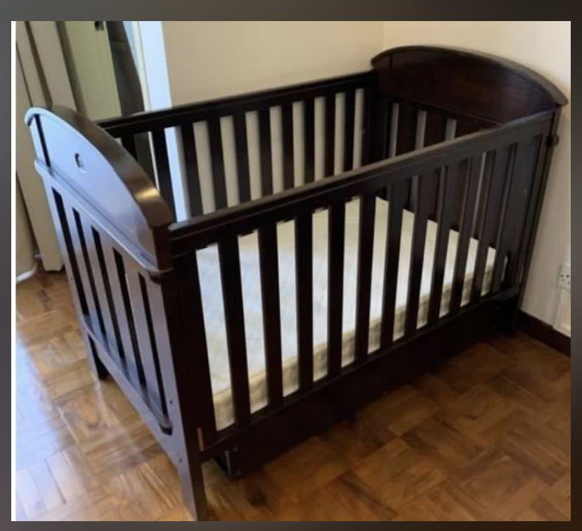 Boori madison cot bed mattress online