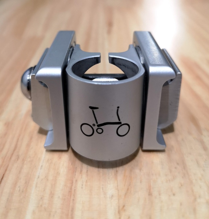 Brompton original Pentaclip (Silver), Sports Equipment, Bicycles