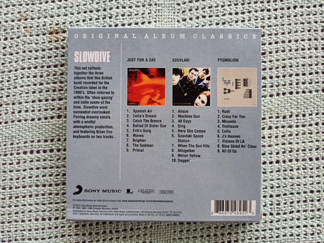 CD Slowdive : Original Album Classics ( 3 x CD ), Hobbies & Toys, Music &  Media, CDs & DVDs on Carousell
