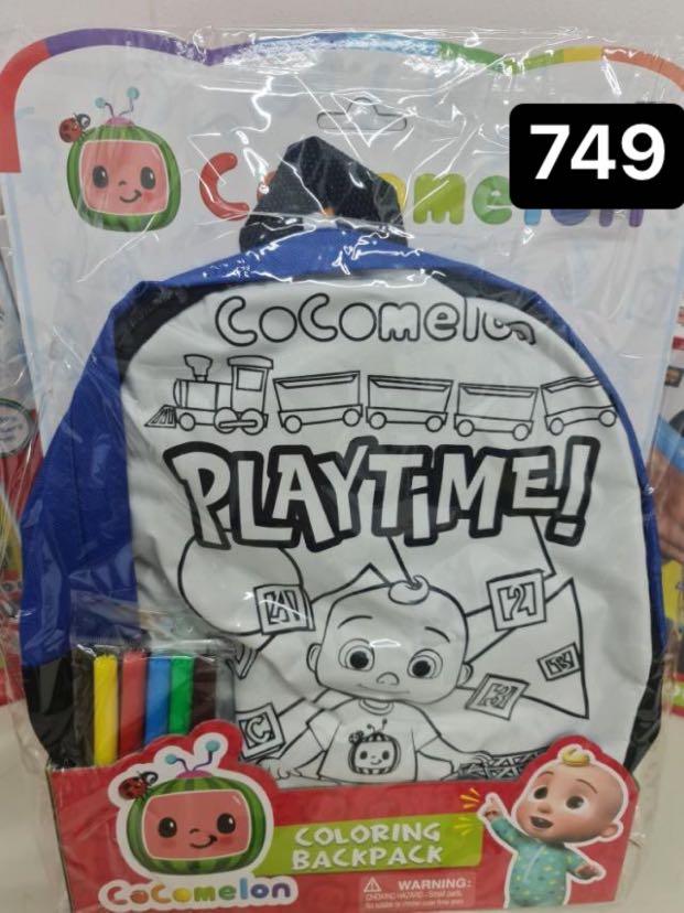 Coloring Backpack BNWT, Babies & Kids, Babies & Kids Fashion