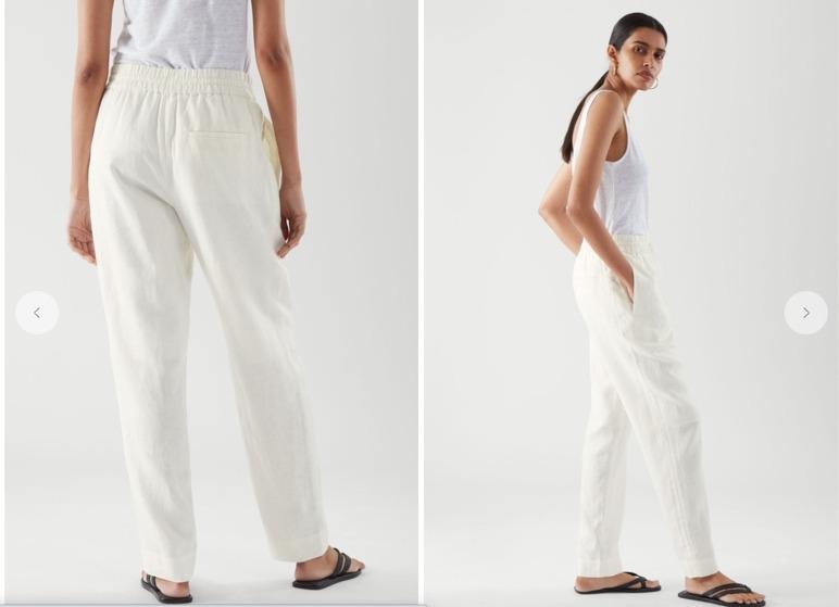 Cos linen pants hotsell