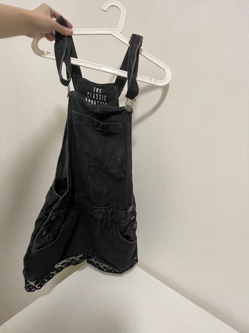 Cotton on black overalls clearance