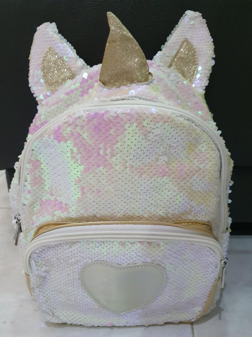Girls new arrivals gold backpack