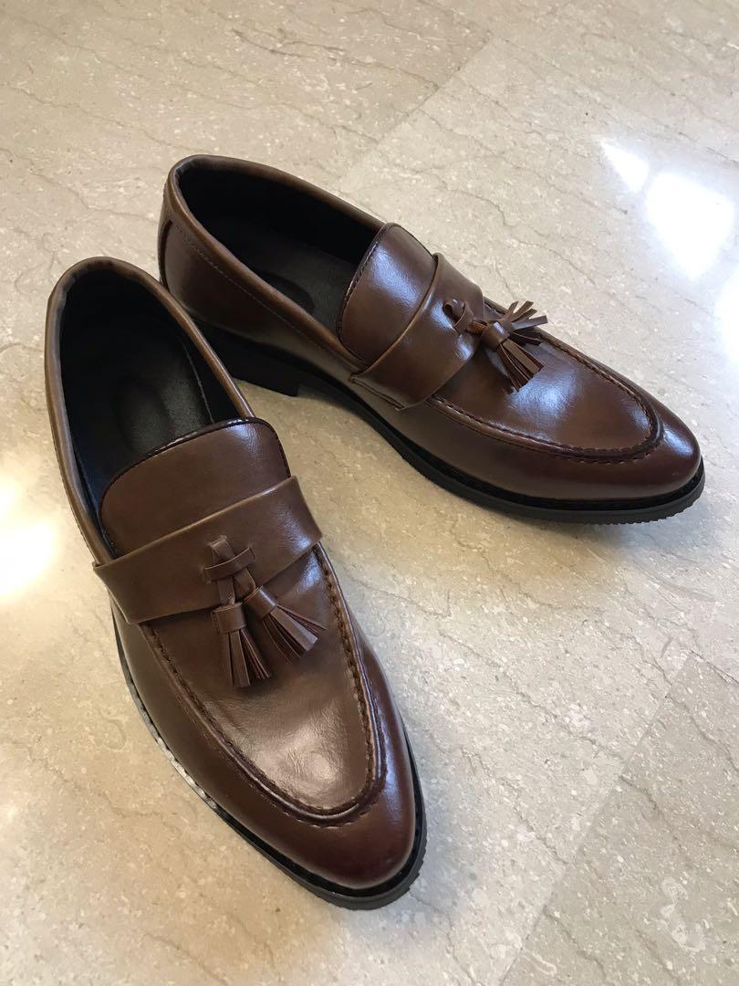 Dark Brown/coffee brown calf leather