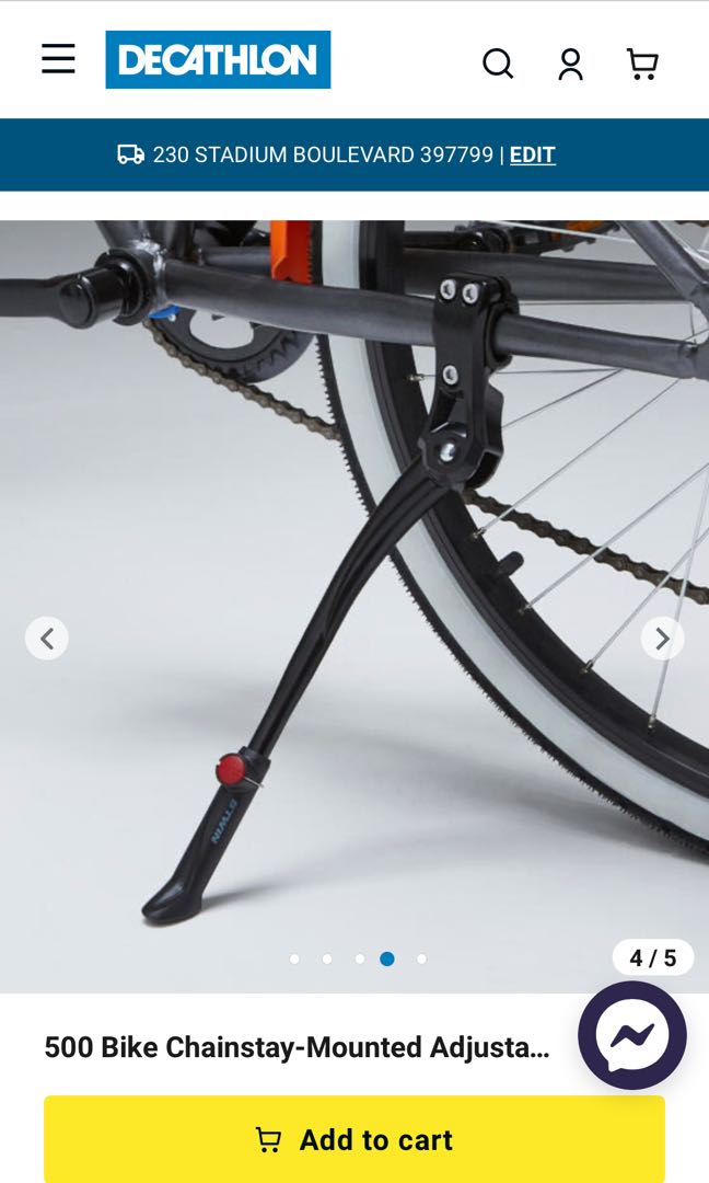 decathlon bike stands