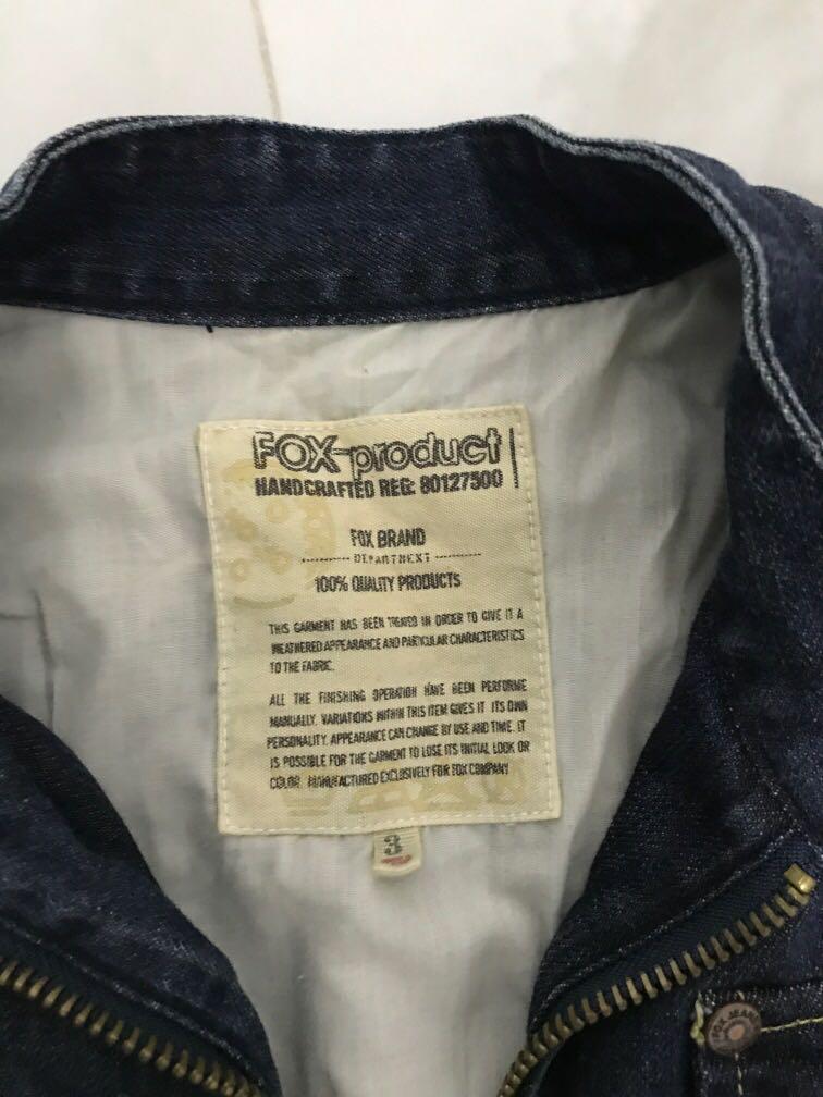 Denim Fox Jacket, Women's Fashion, Coats, Jackets and Outerwear on ...