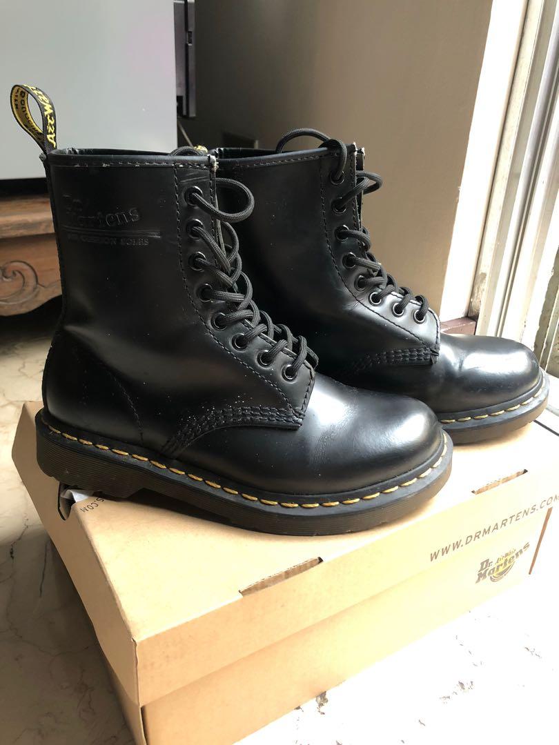 Dr martens 1460 w noir sale