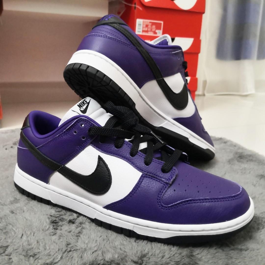 Dunk Low By You Court Purple Uk 10 5 Men S Fashion Footwear Sneakers On Carousell