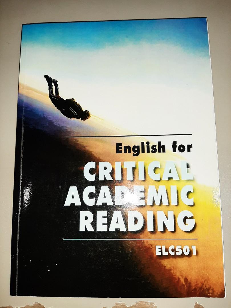 English For Critical Academic Reading Elc501 Textbooks On Carousell