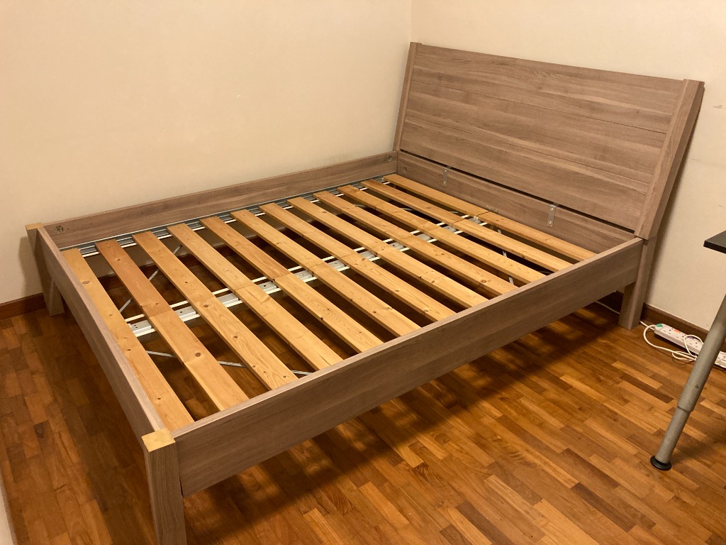 Ikea nyvoll bed frame shop price