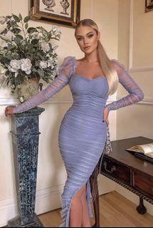 Fashion Nova blue dress